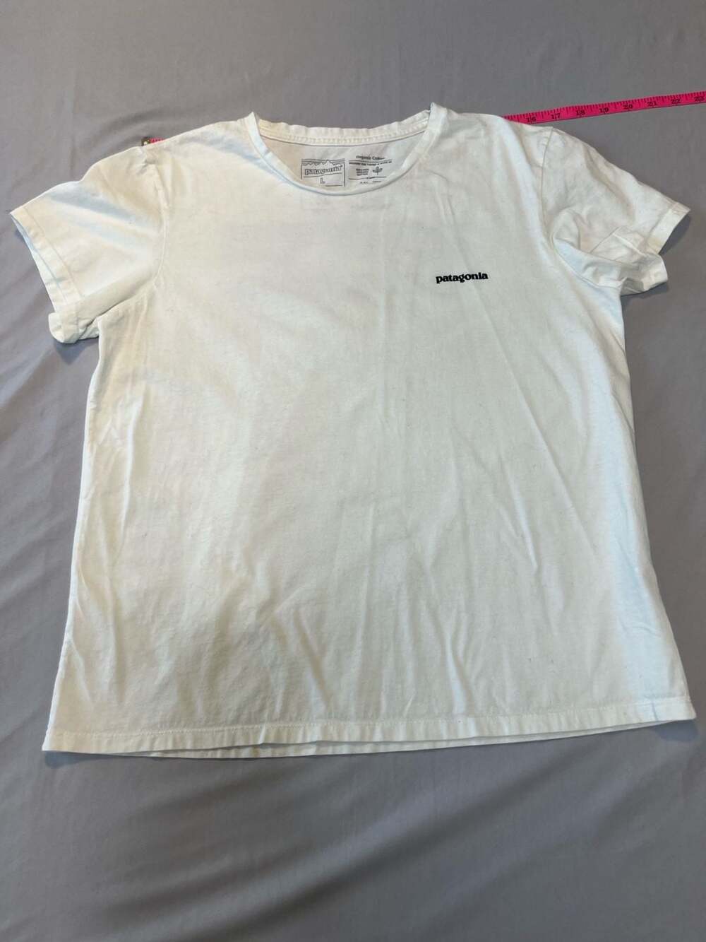 PATAGONIA - Save Our Home Planet - Graphic White T-Shirt Organic Cotton, WOMENS